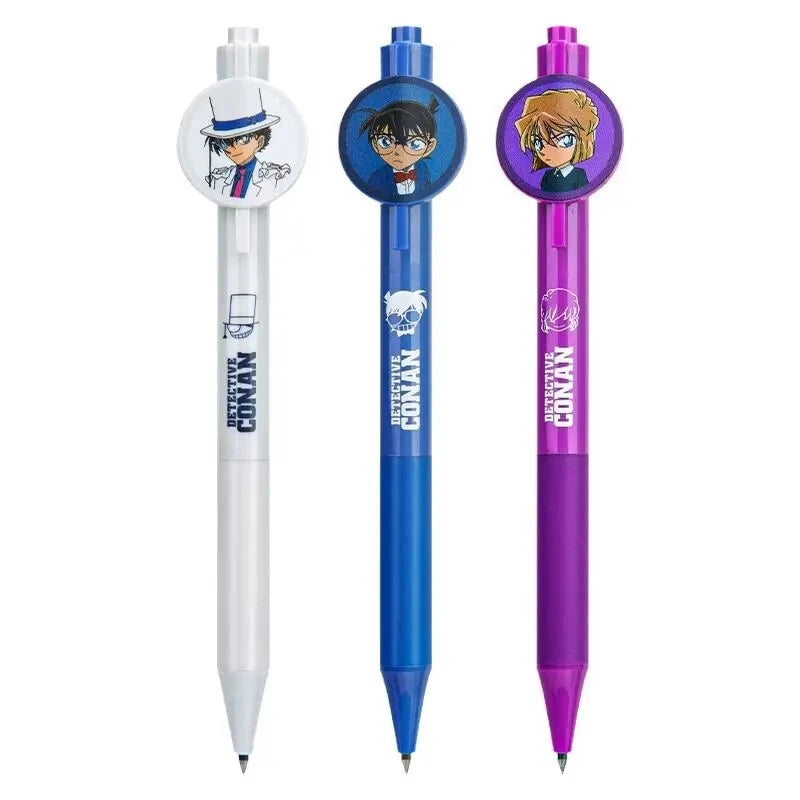 Detective Conan Character Gel Pen – 0.5mm Black Ink