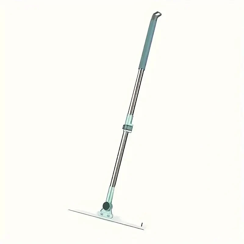 Adjustable Floor Squeegee Wiper with Stainless Steel Handle – Green