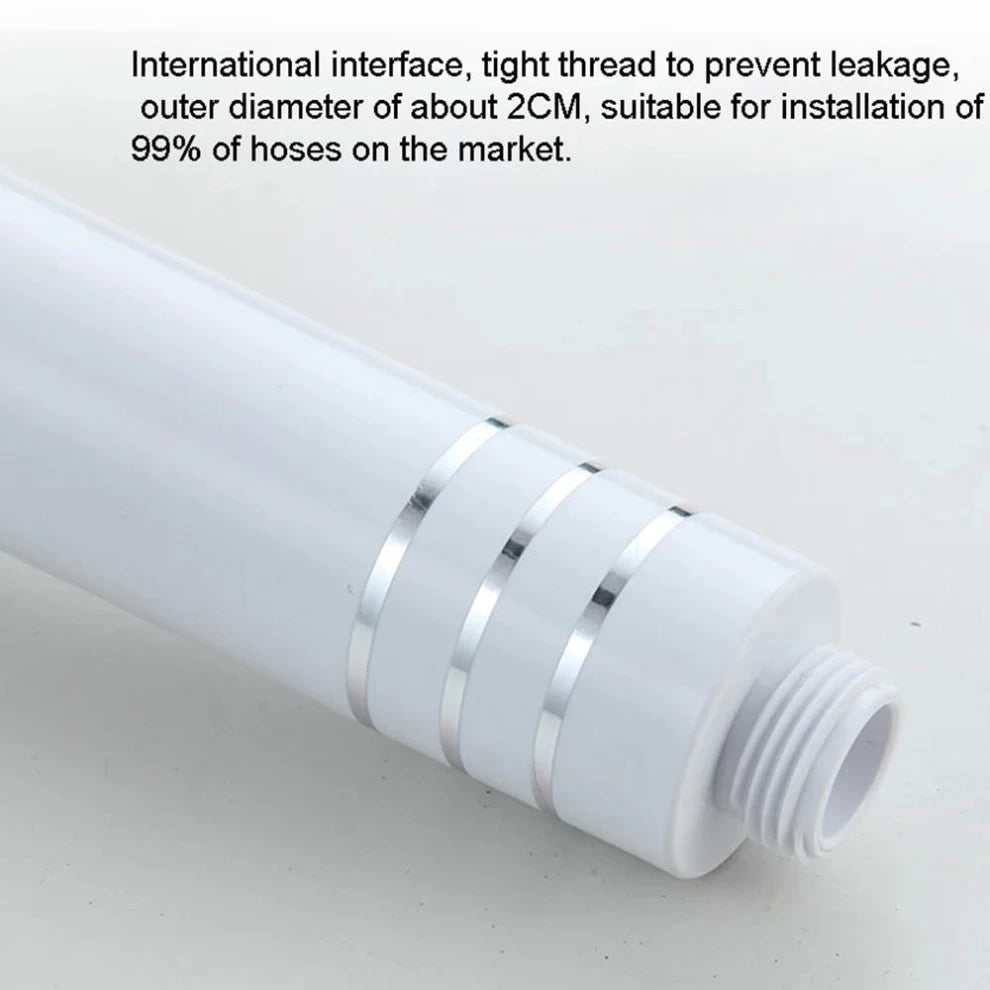 Adjustable Pressurized Rainfall Shower Head Water Saving Filter Spray Nozzle Hand-held High Pressure Can Rub Back SPA Nozzle Shower Head
