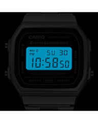 Casio A168WA-1 Vintage Digital Watch – Stainless Steel Retro Design