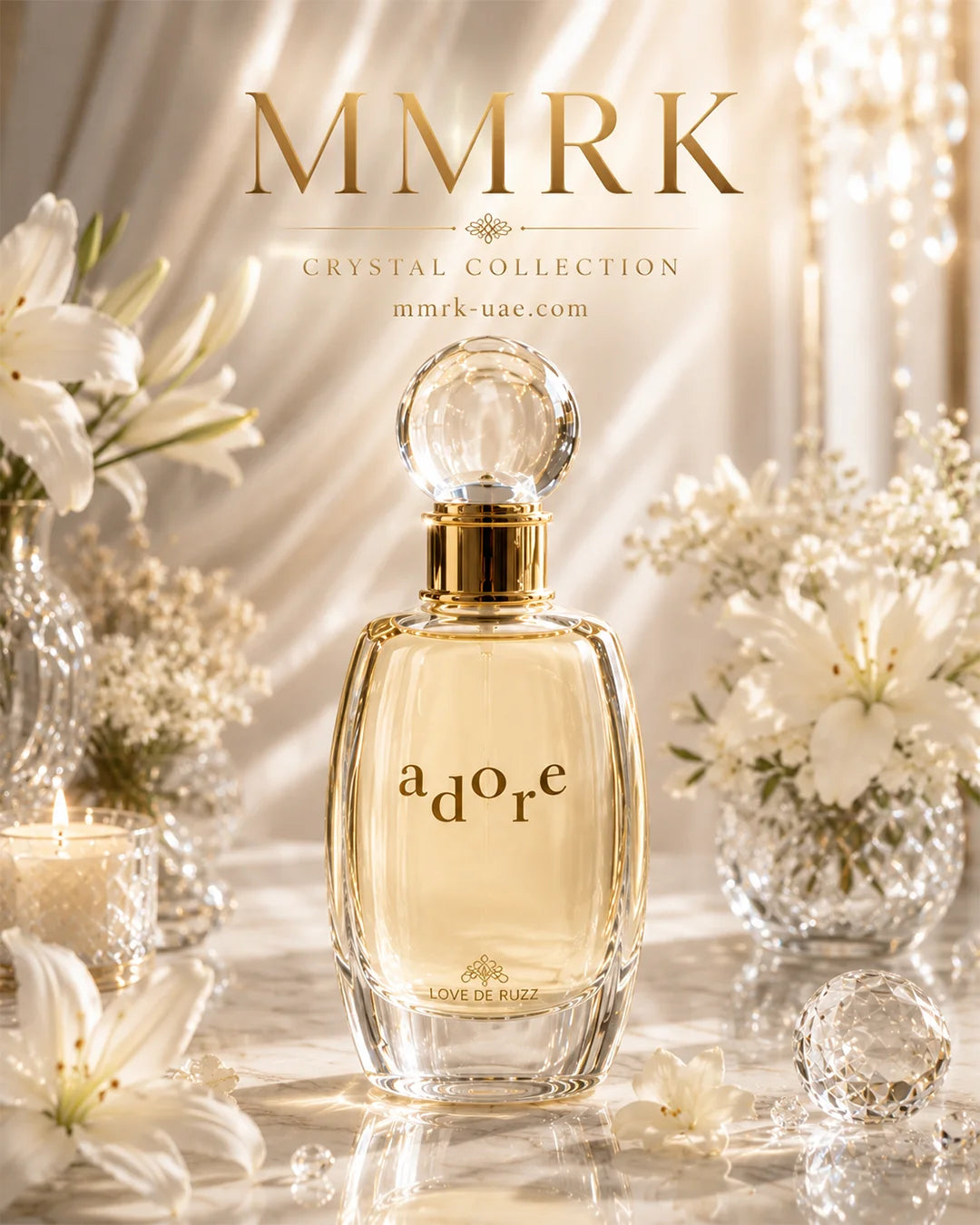 Adore Love De Ruzz Eau de Parfum – 100ml Elegant Floral Perfume for Women