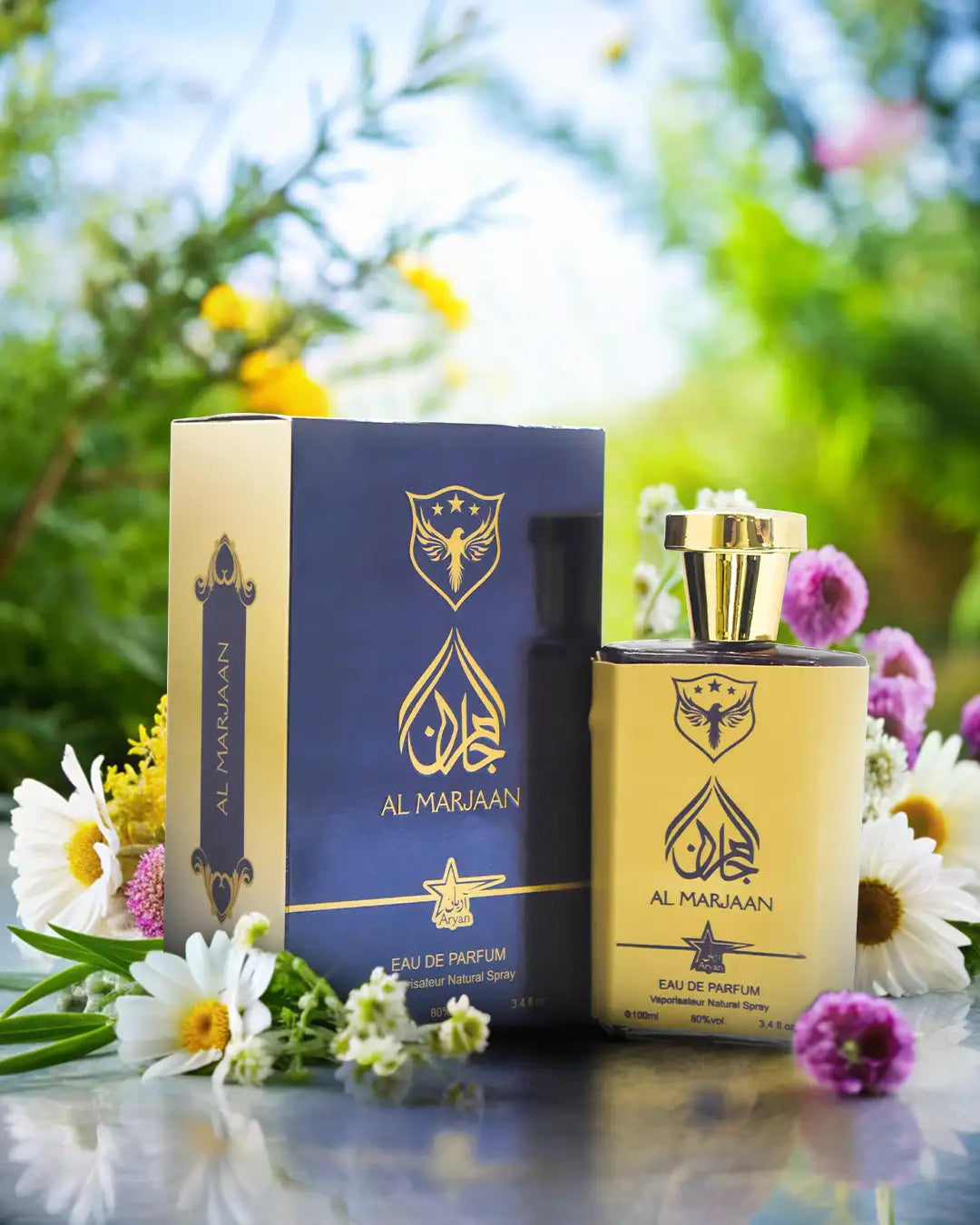 Al Marjaan Eau de Parfum – 100ml Arabic Floral Perfume Bottle