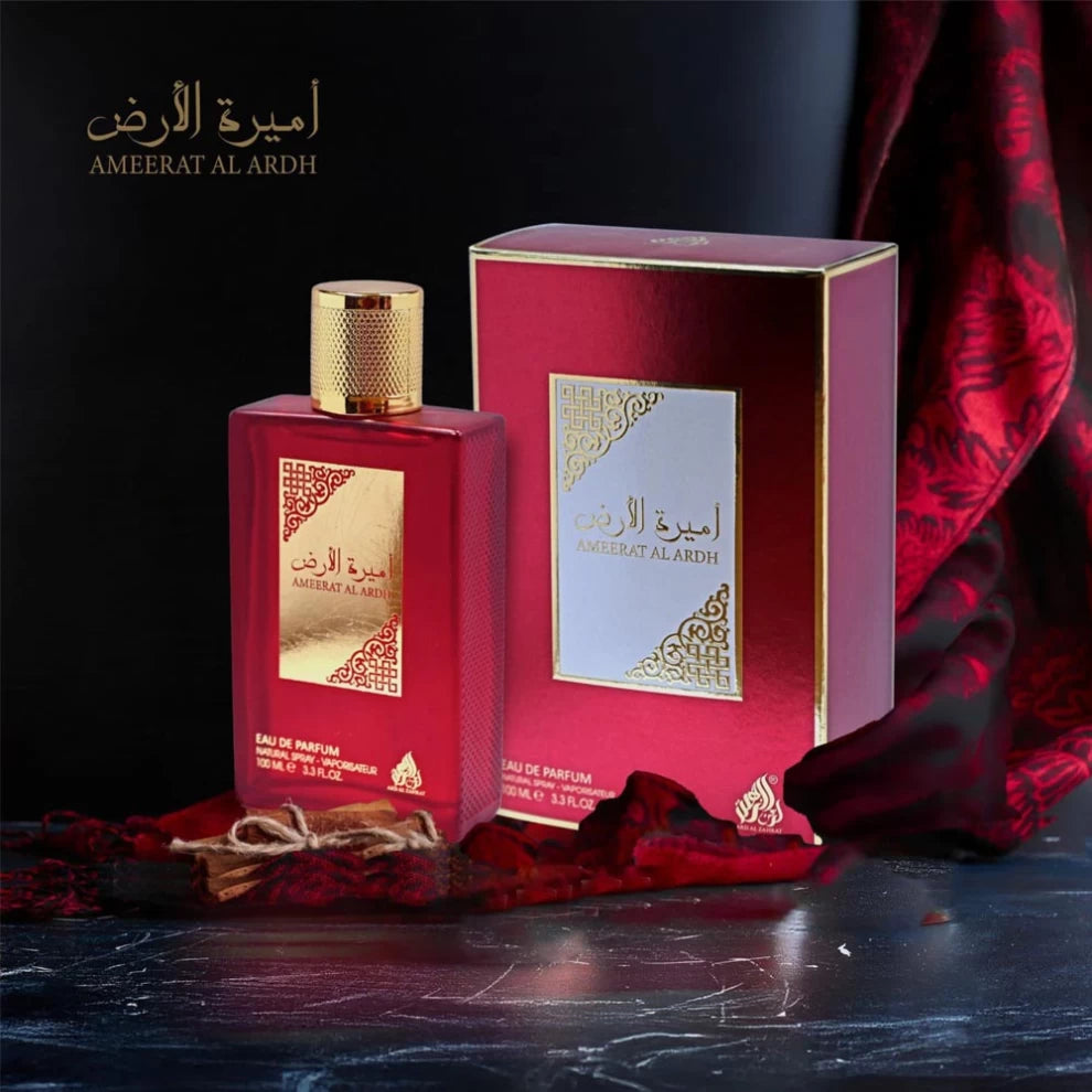 Ameerat Al Ardh Eau de Parfum – 100ml Luxury Oriental Women’s Perfume with Amber and Musk