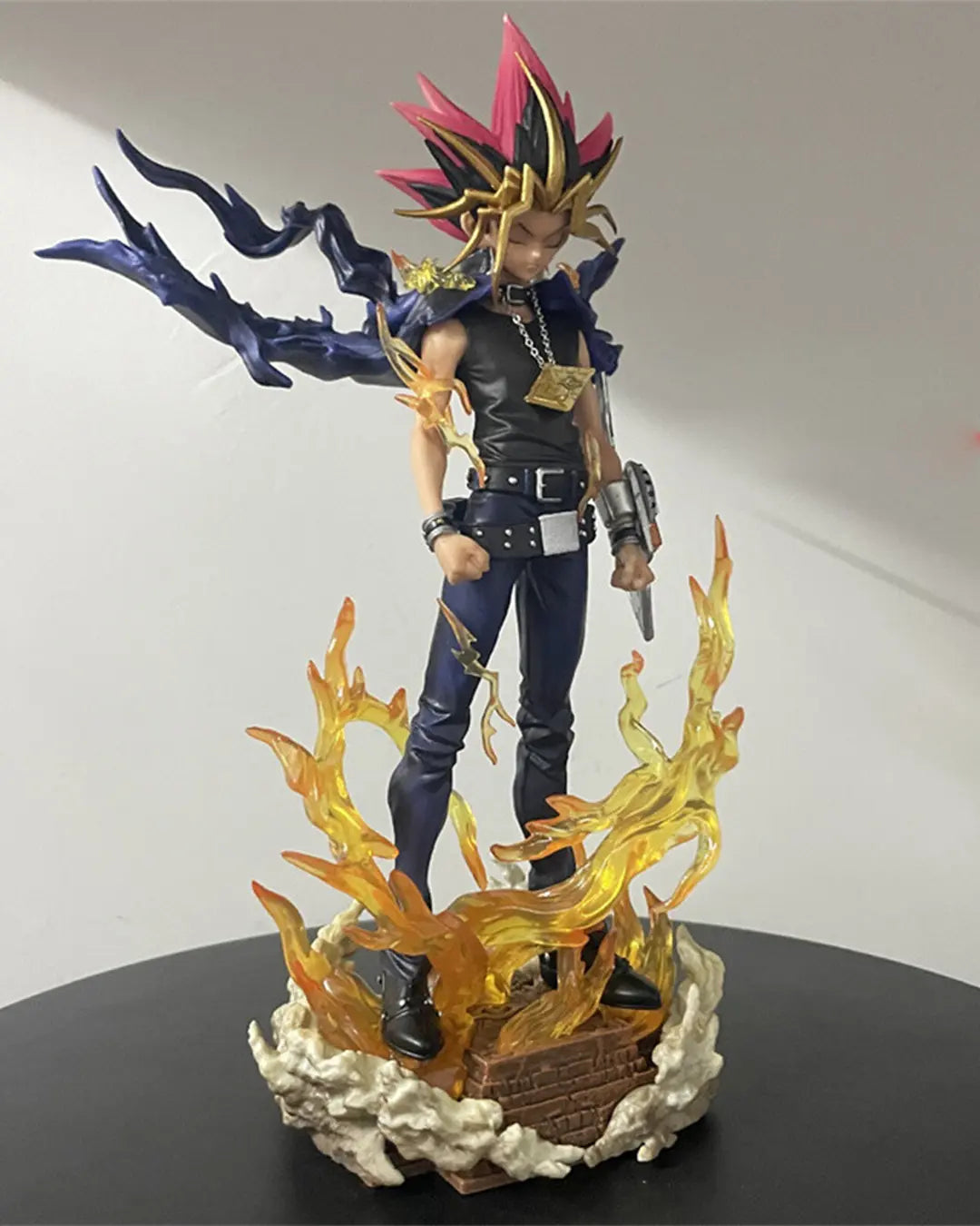 Yu-Gi-Oh Duel Monsters Atem Yugi Muto Figure 27cm – Dual Head Anime Collectible Action Figure
