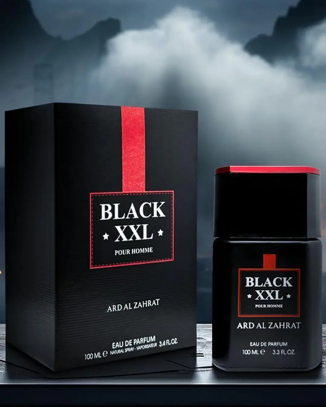 BLACK XXL Pour Homme Eau de Parfum 100ml perfume bottle