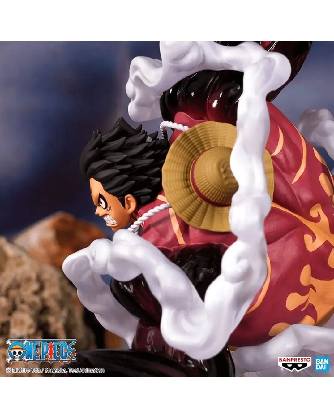 Bandai Banpresto One Piece Monkey D Luffy Luffytaro Figure 20cm – Original DXF Collectible