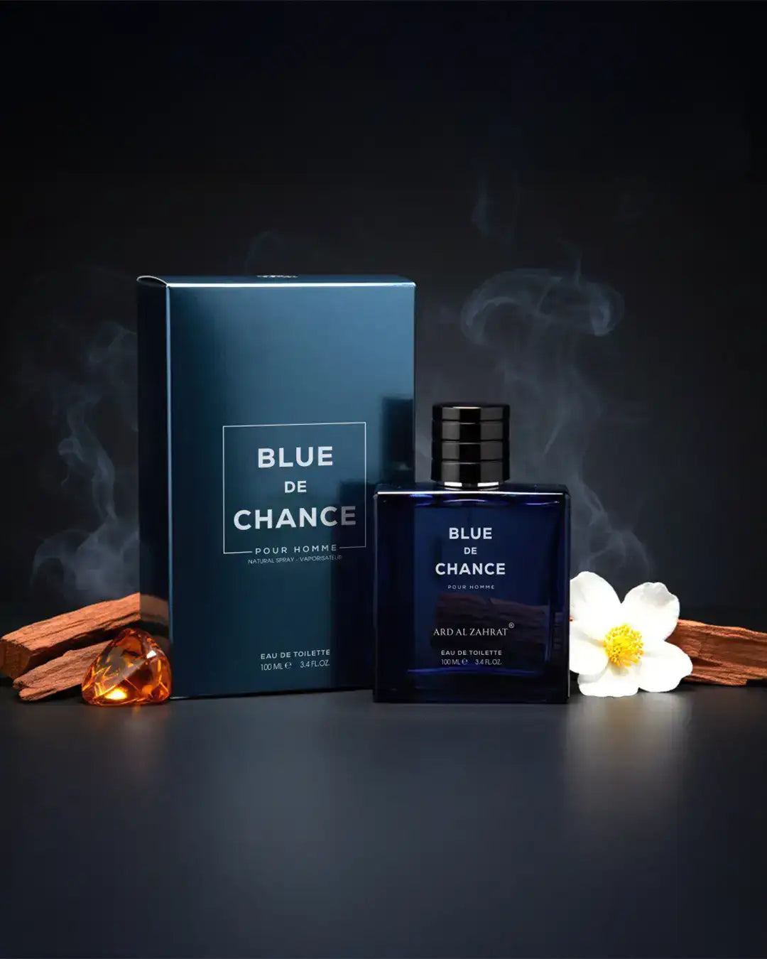 Blue de Chance Eau de Toilette – 100ml Men’s Fresh Woody Perfume Bottle