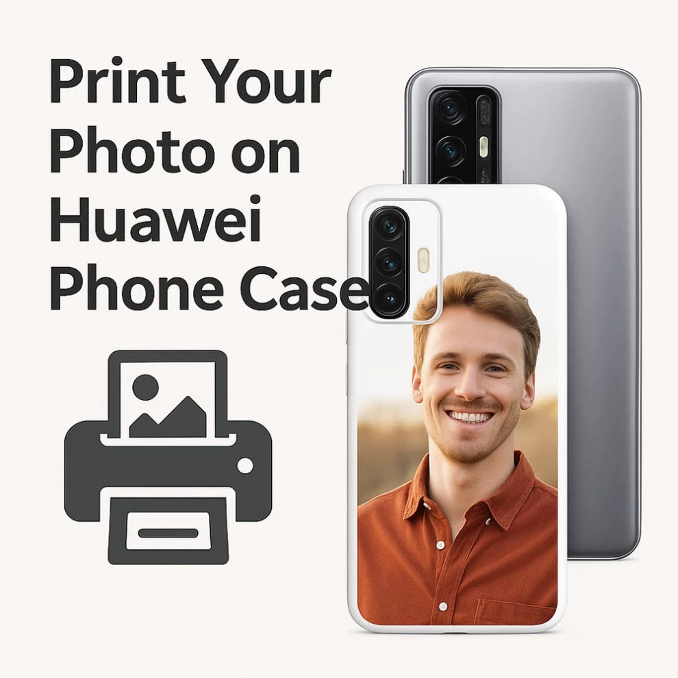 Custom Huawei phone case with printed photo design