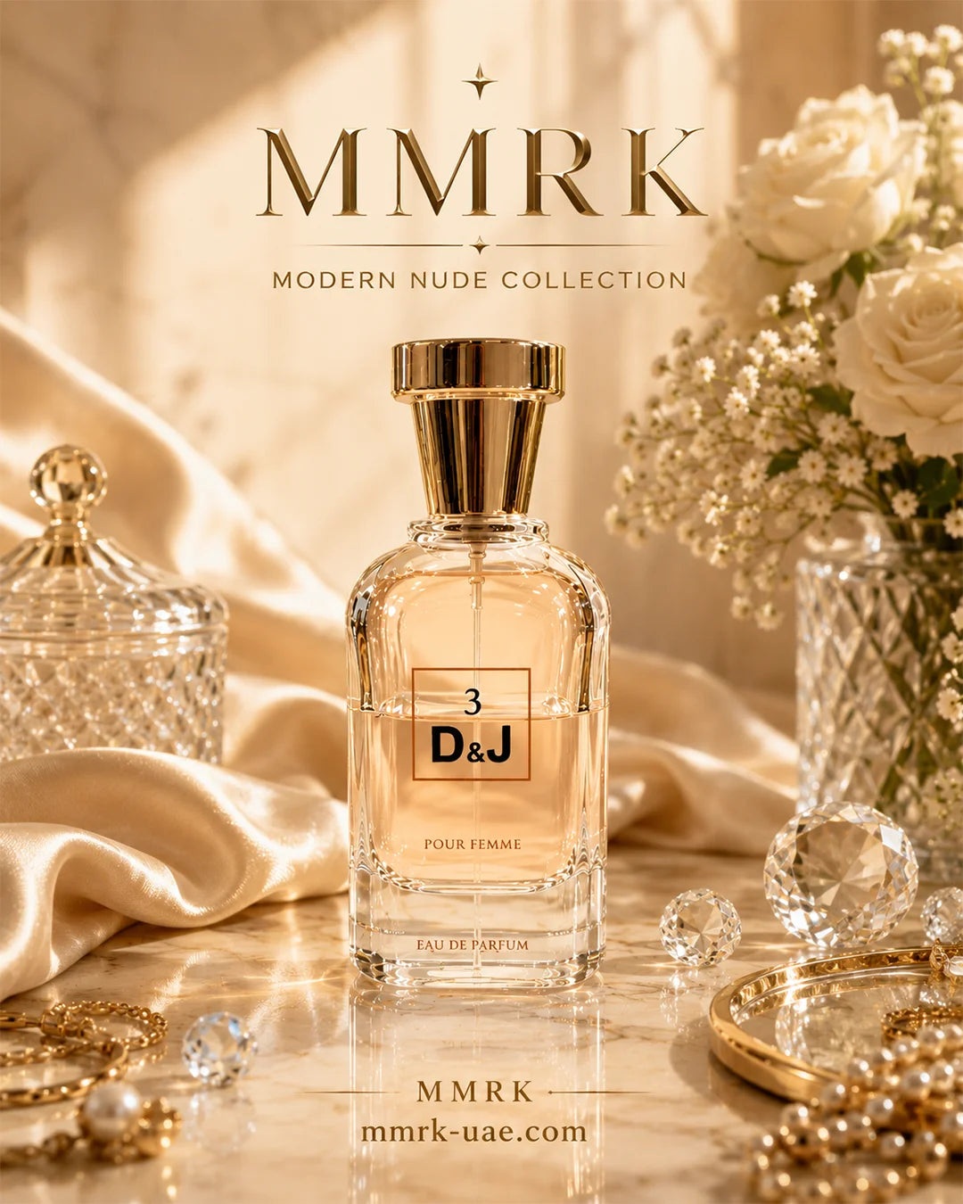 D&J No.3 Pour Femme Eau de Parfum 100ml