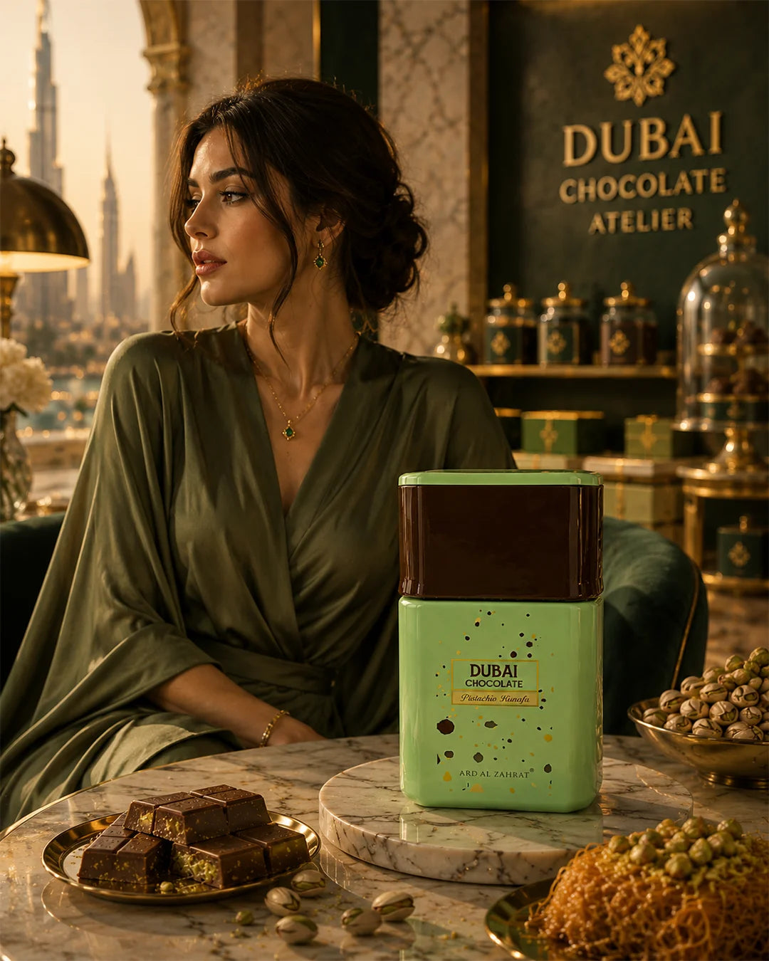 Dubai Chocolate Pistachio Kunafa Eau de Toilette 100ml