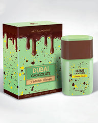 Dubai Chocolate Pistachio Kunafa Eau de Toilette 100ml luxury perfume bottle