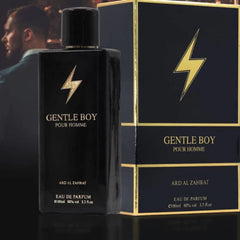 Gentle Boy Eau de Parfum – Men’s Woody Spicy Perfume – 100ml black bottle