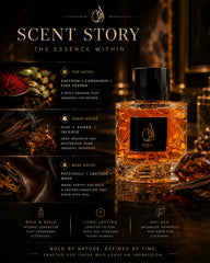 IQRA Eau De Parfum luxury oriental perfume with warm amber woody fragrance_4