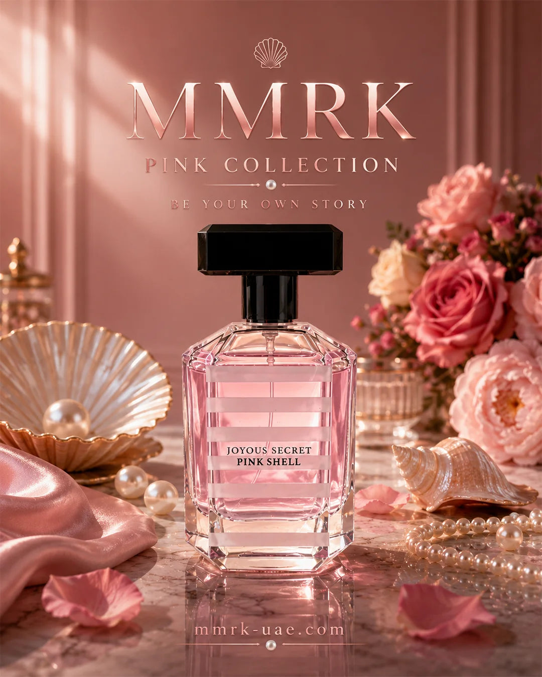 JOYous Secret Pink Shell Eau de Parfum 100ml – Elegant Feminine Fragrance