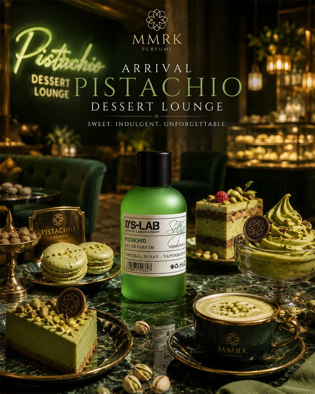 JYS-LAB Pistachio – Eau de Parfum 100ml