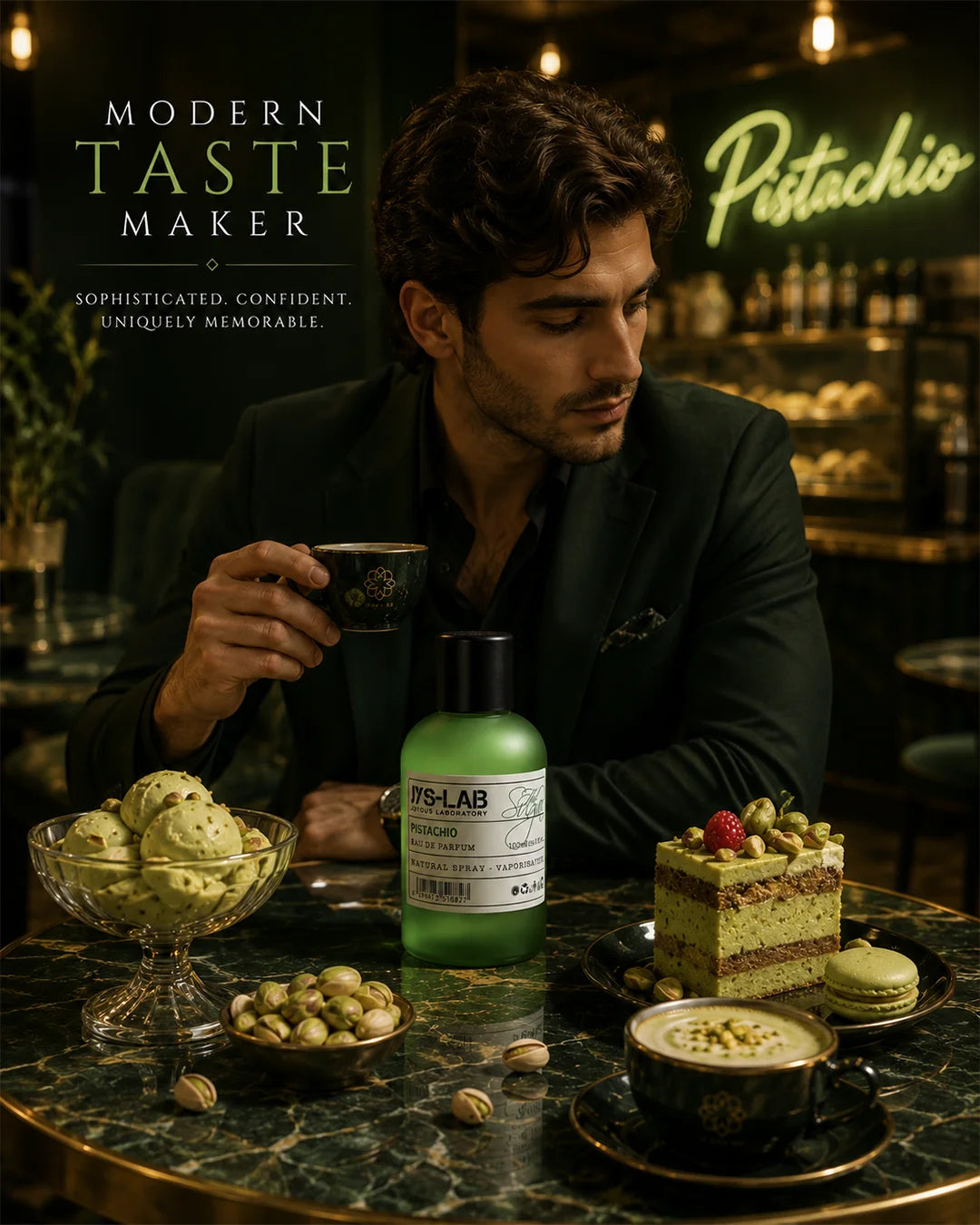 JYS-LAB Pistachio – Eau de Parfum 100ml