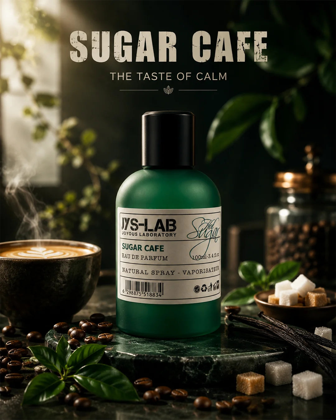 JYS-LAB Sugar Cafe 100ml perfume – sweet gourmand scent – MMRK_1