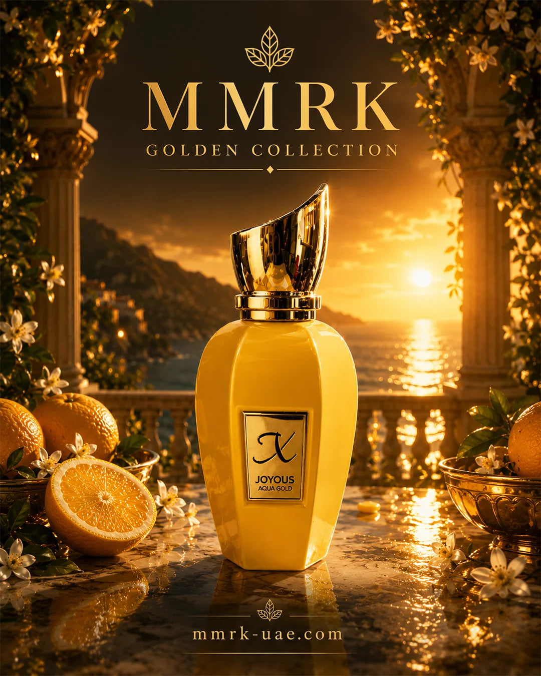 Joyous Aqua Gold Eau de Parfum – Luxury Sweet Long Lasting Perfume for Women (75ml)