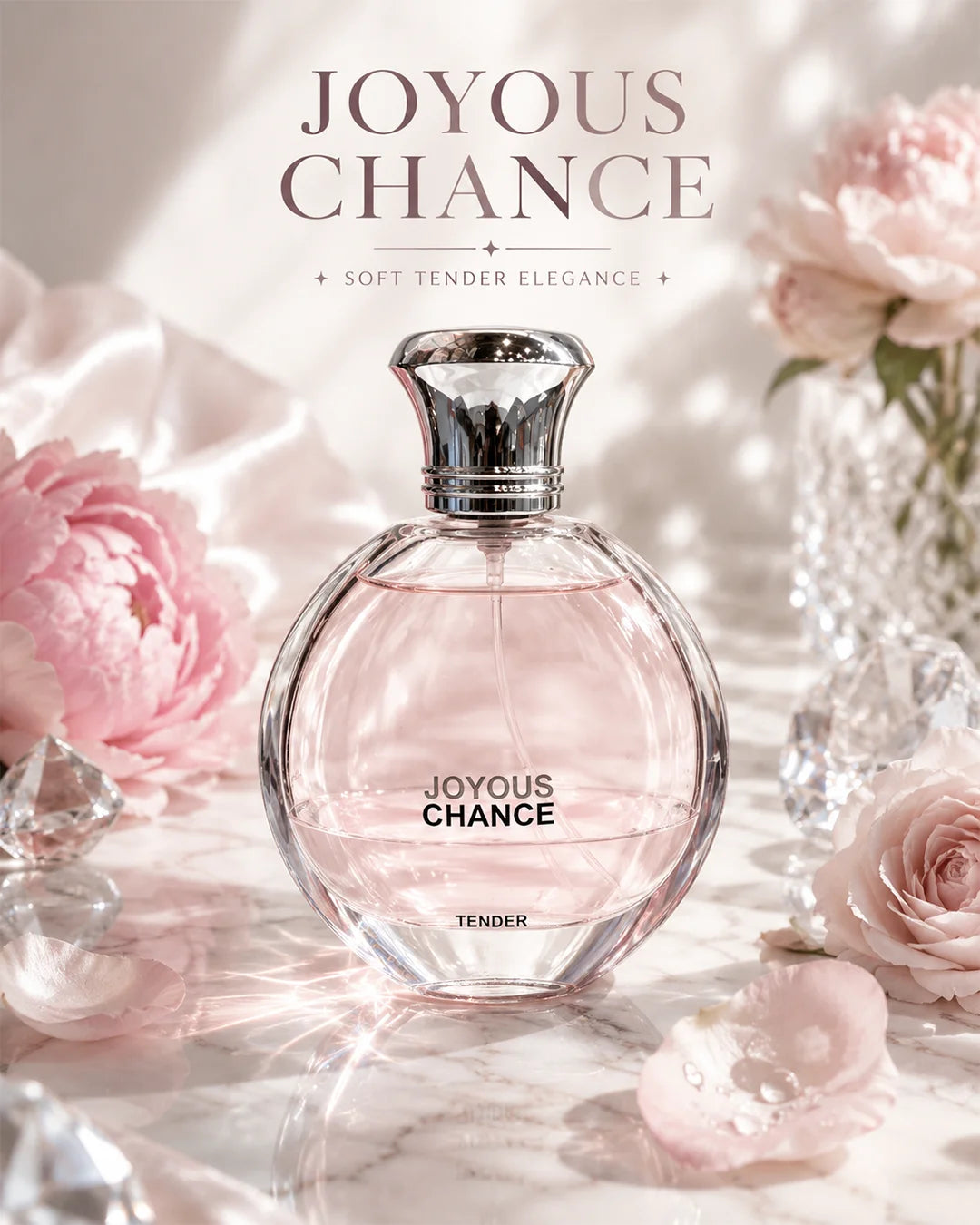 Joyous Chance Tender Eau de Parfum – 100ml Floral Women’s Perfume Bottle_1