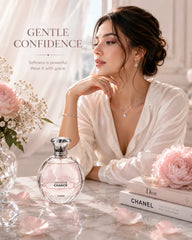 Joyous Chance Tender Eau de Parfum – 100ml Elegant Floral Perfume for Women