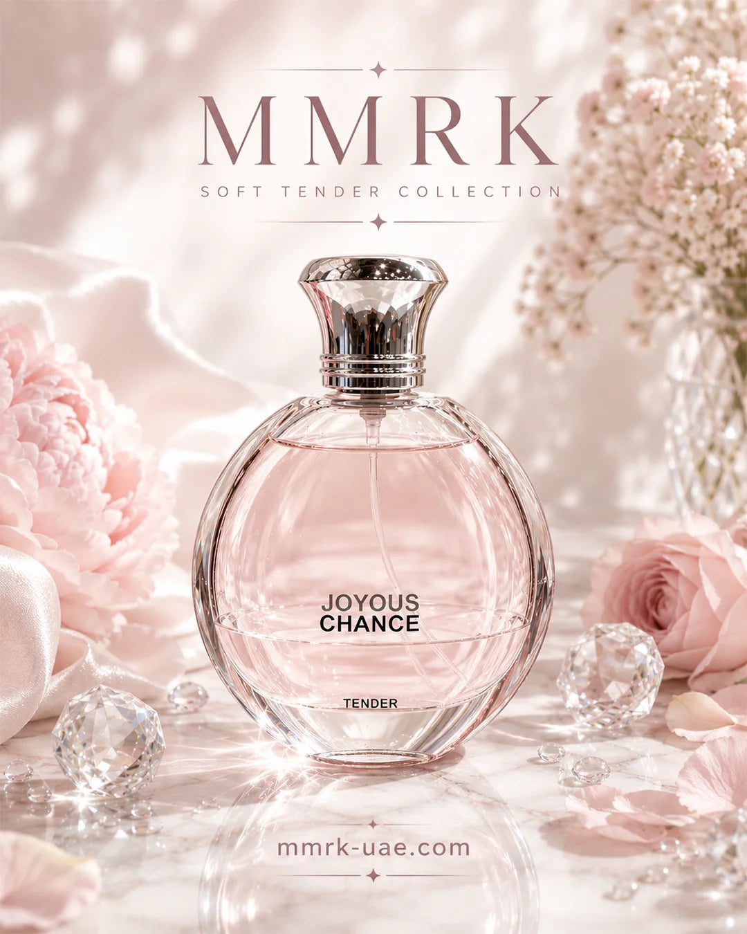 Joyous Chance Tender Eau de Parfum – 100ml Elegant Floral Perfume for Women