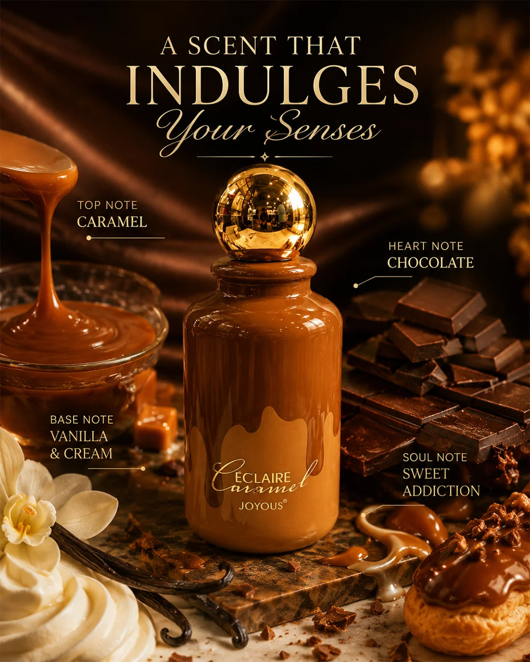 Joyous Eclaire Caramel Eau de Parfum 100ml