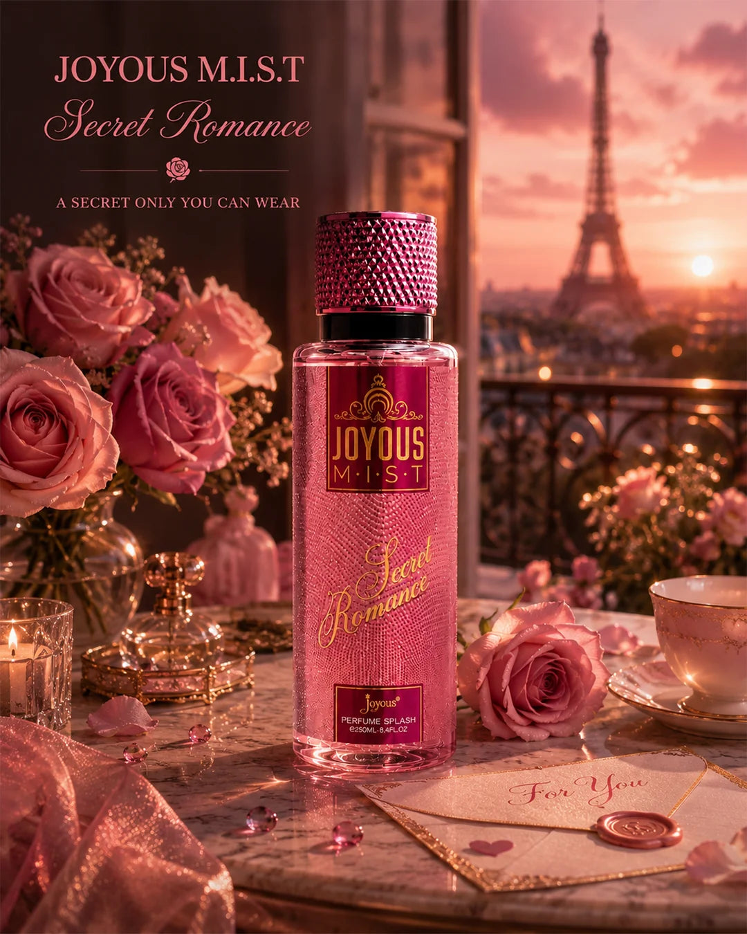 معطر الجسم جويَس إم آي إس تي سيكرت رومانس للنساء 250 مل