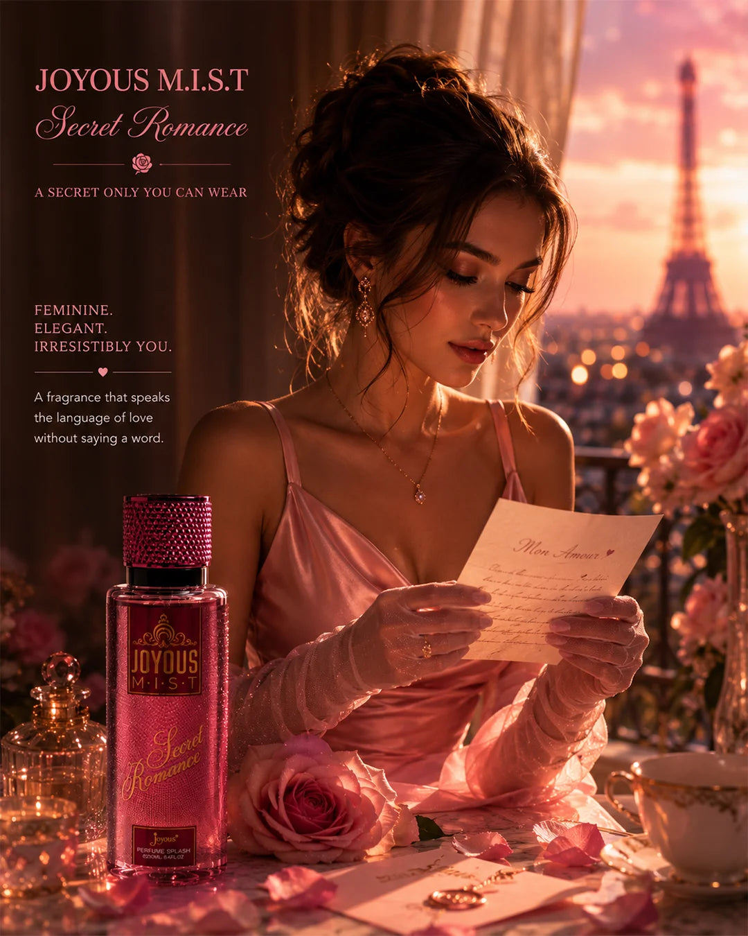 معطر الجسم جويَس إم آي إس تي سيكرت رومانس للنساء 250 مل