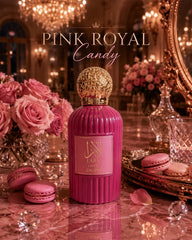 Lara Candy by Caliph Eau de Parfum for Women – 100ml pink bottle with gold cap and sweet floral scent_1