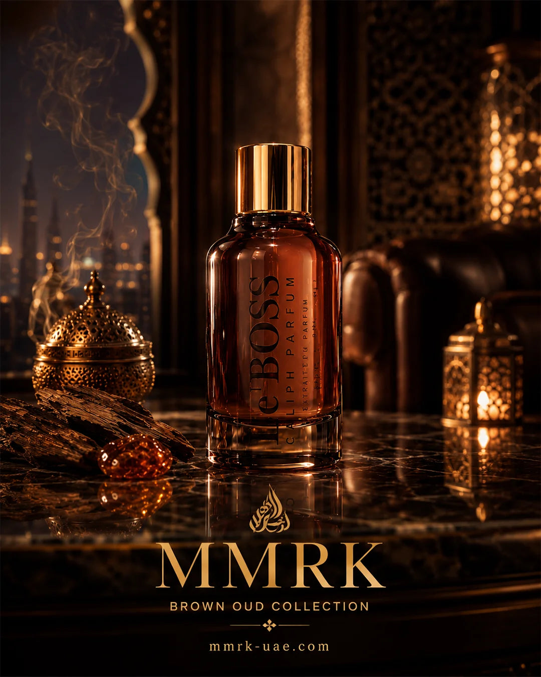 Le Boss Caliph Parfum Saffron Oud Eau de Parfum 100ml
