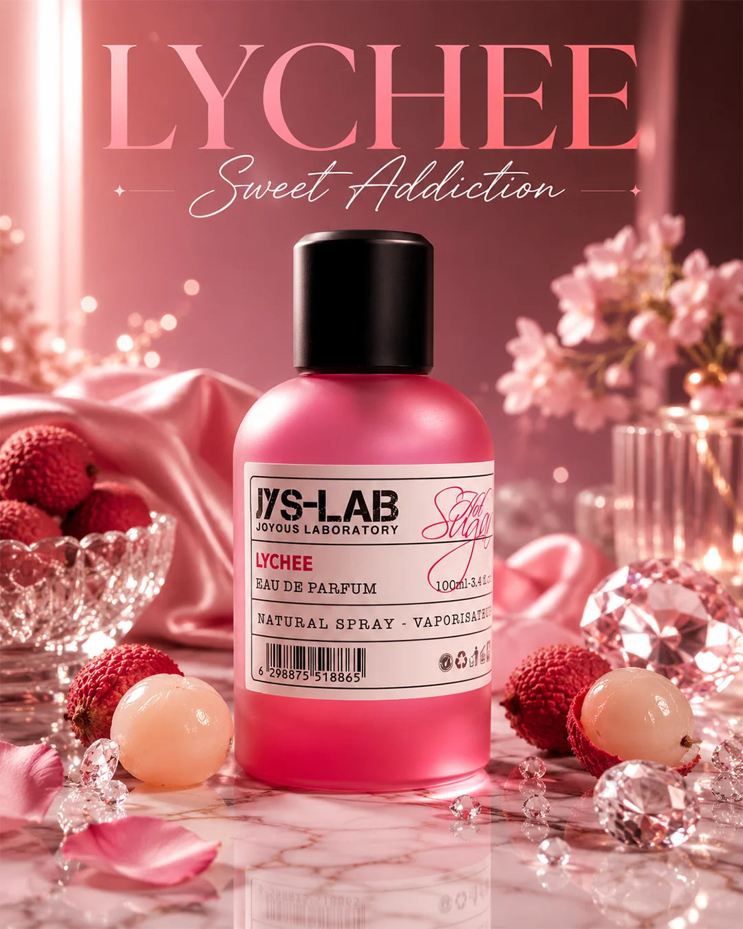 JYS-LAB Lychee perfume 100ml – fruity fresh scent – MMRK_1