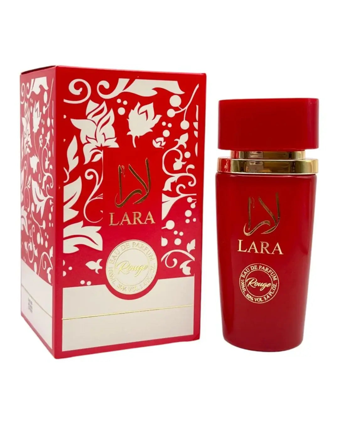 Lara Rouge perfume 100ml – red bottle – MMRK