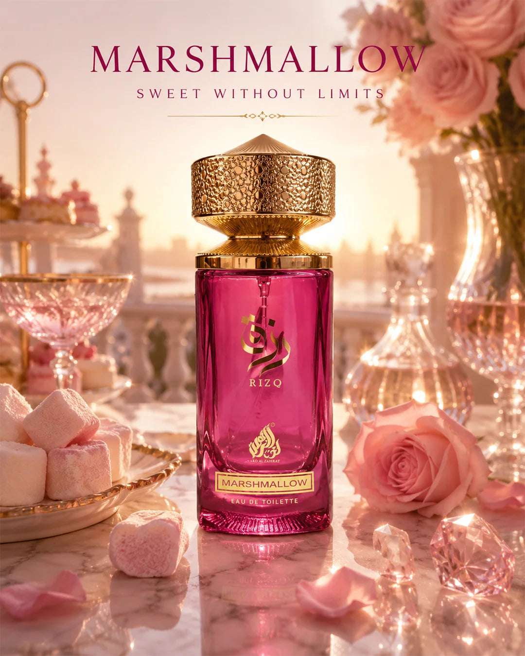 Rizq Marshmallow perfume 100ml – sweet candy scent – MMRK_1