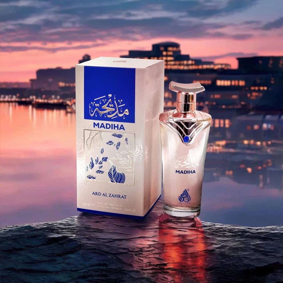 Madiha Eau de Toilette – 100ml Floral Musk Unisex Perfume