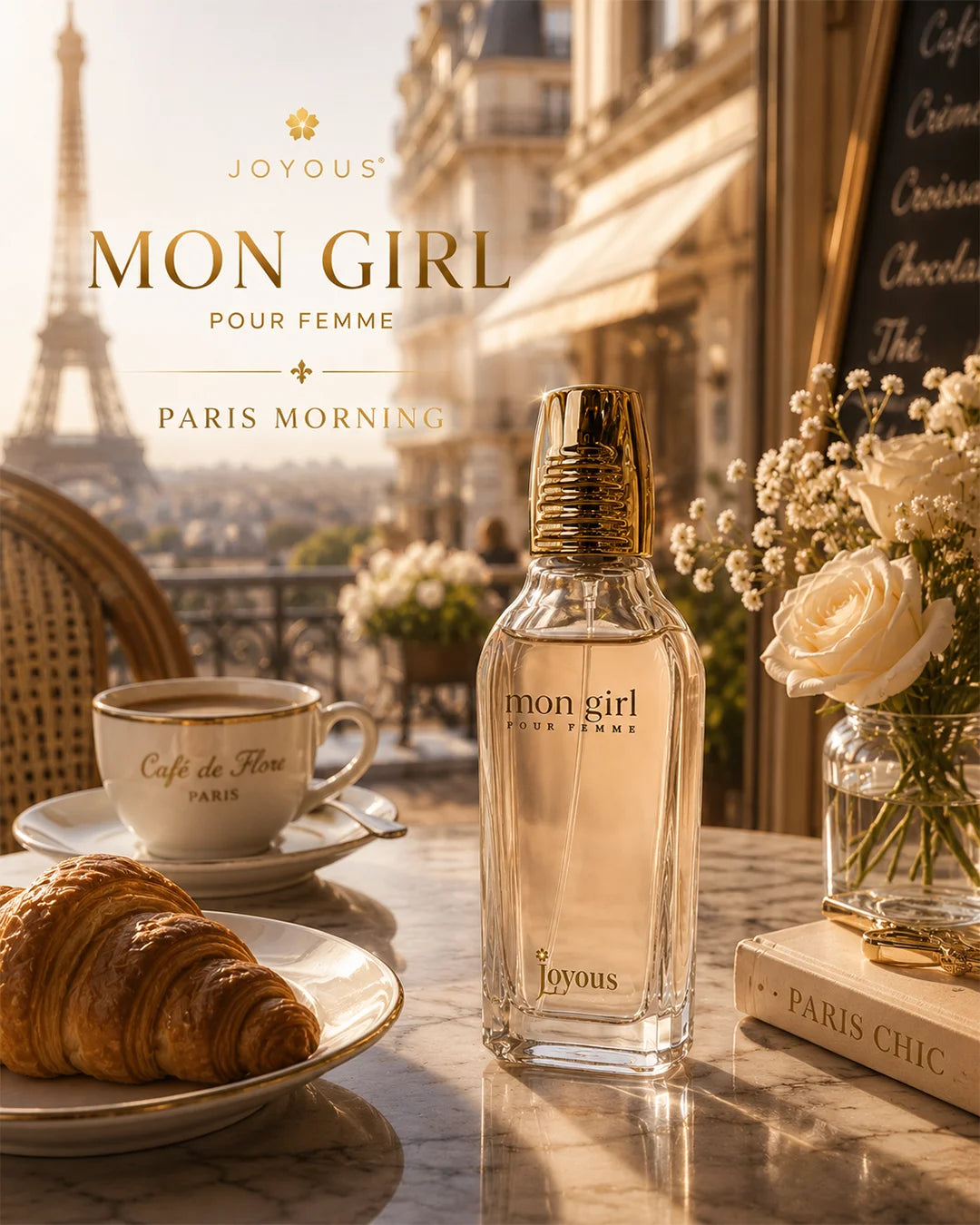 Mon Girl Pour Femme Joyous Eau de Parfum – Luxury Long Lasting Sweet Floral Perfume for Women