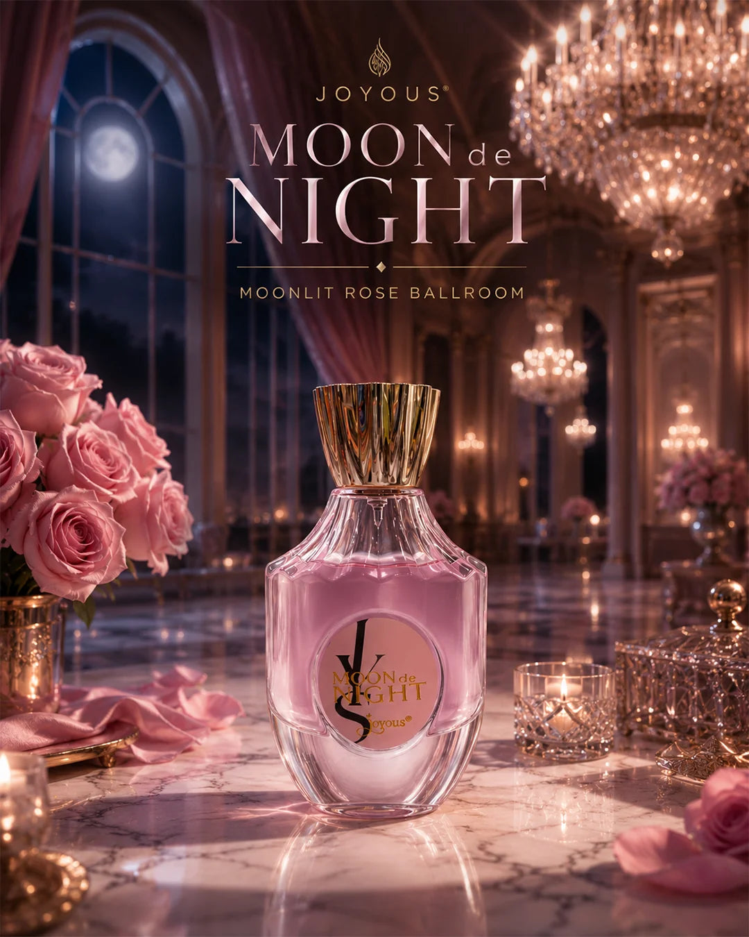 Moon De Night Joyous Eau de Parfum – Luxury Long Lasting Night Perfume for Women