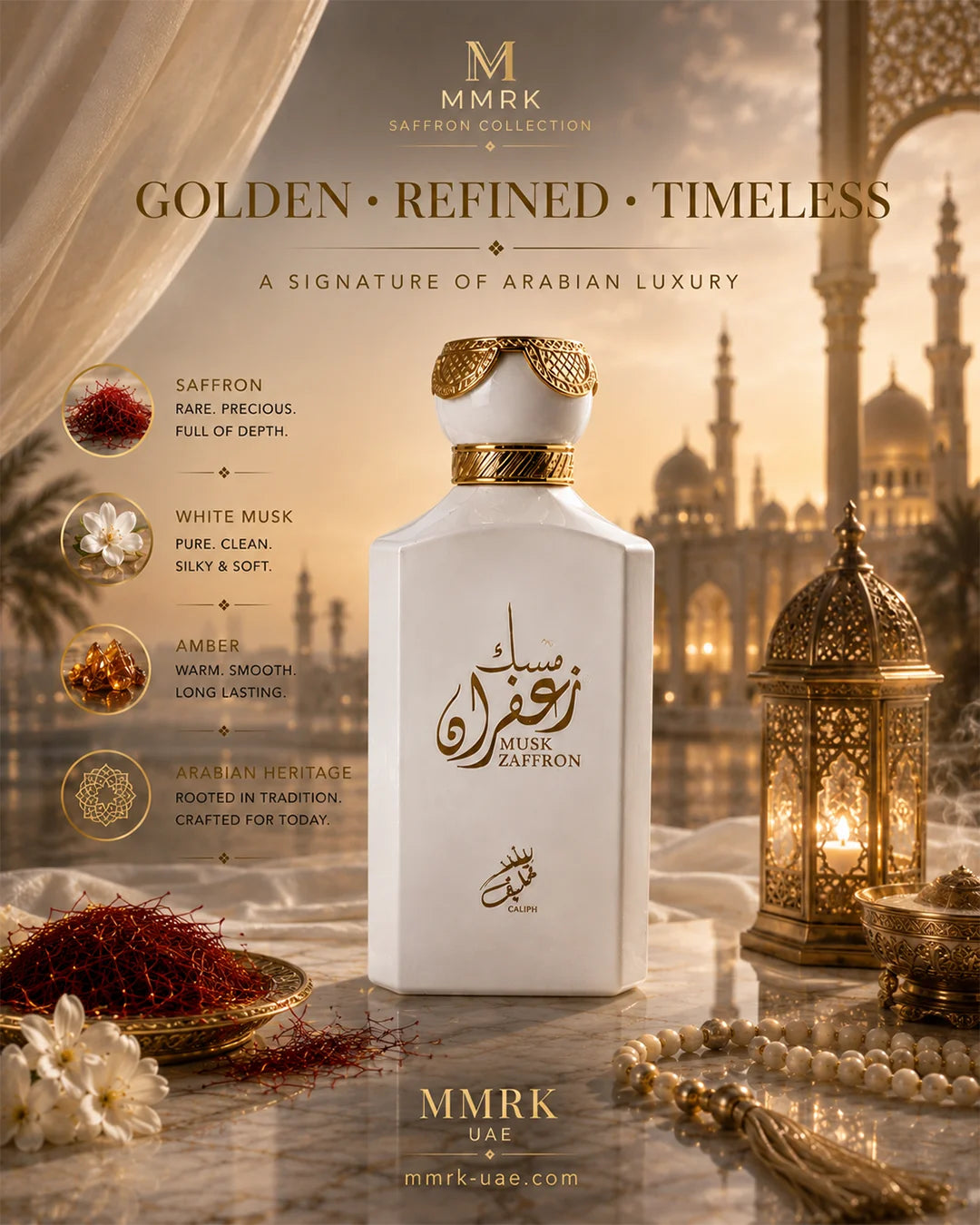 Musk Zaffron Caliph Eau de Parfum for Men 100ml