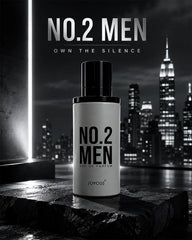No.2 Men Eau de Parfum Natural Spray – 100ml Woody Citrus Perfume for Men_1