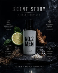 No.2 Men Eau de Parfum Natural Spray 100ml