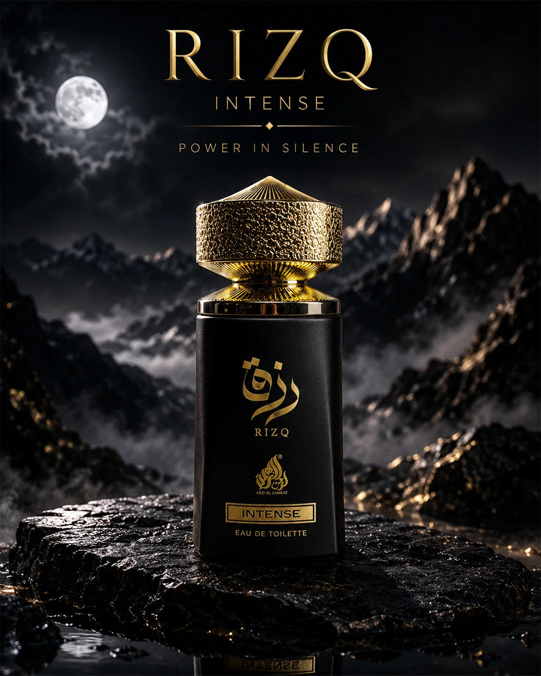 RIZQ Intense Eau de Toilette – 100ml Amber Woody Men Perfume_1