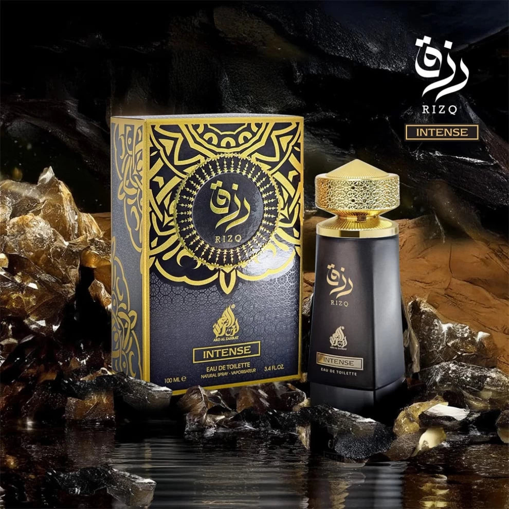 RIZQ Intense Eau de Toilette – 100ml Amber Woody Unisex Perfume