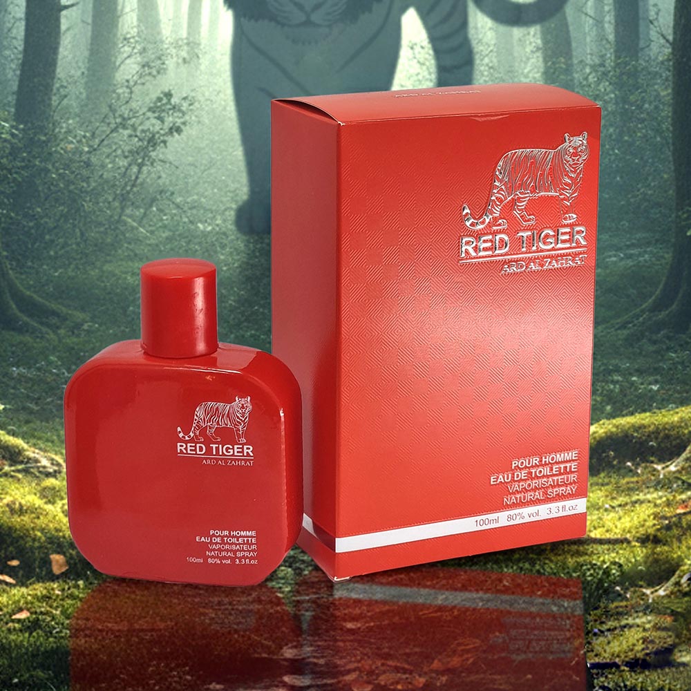 Red Tiger Perfume Bottle and Box – Eau de Toilette 100ml