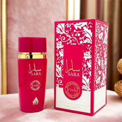Sara Candy Eau de Parfum 100ml Pink Bottle and Box for Women