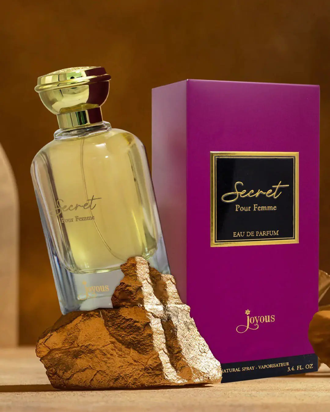 Secret Pour Femme Eau de Parfum 100ml luxury feminine perfume bottle