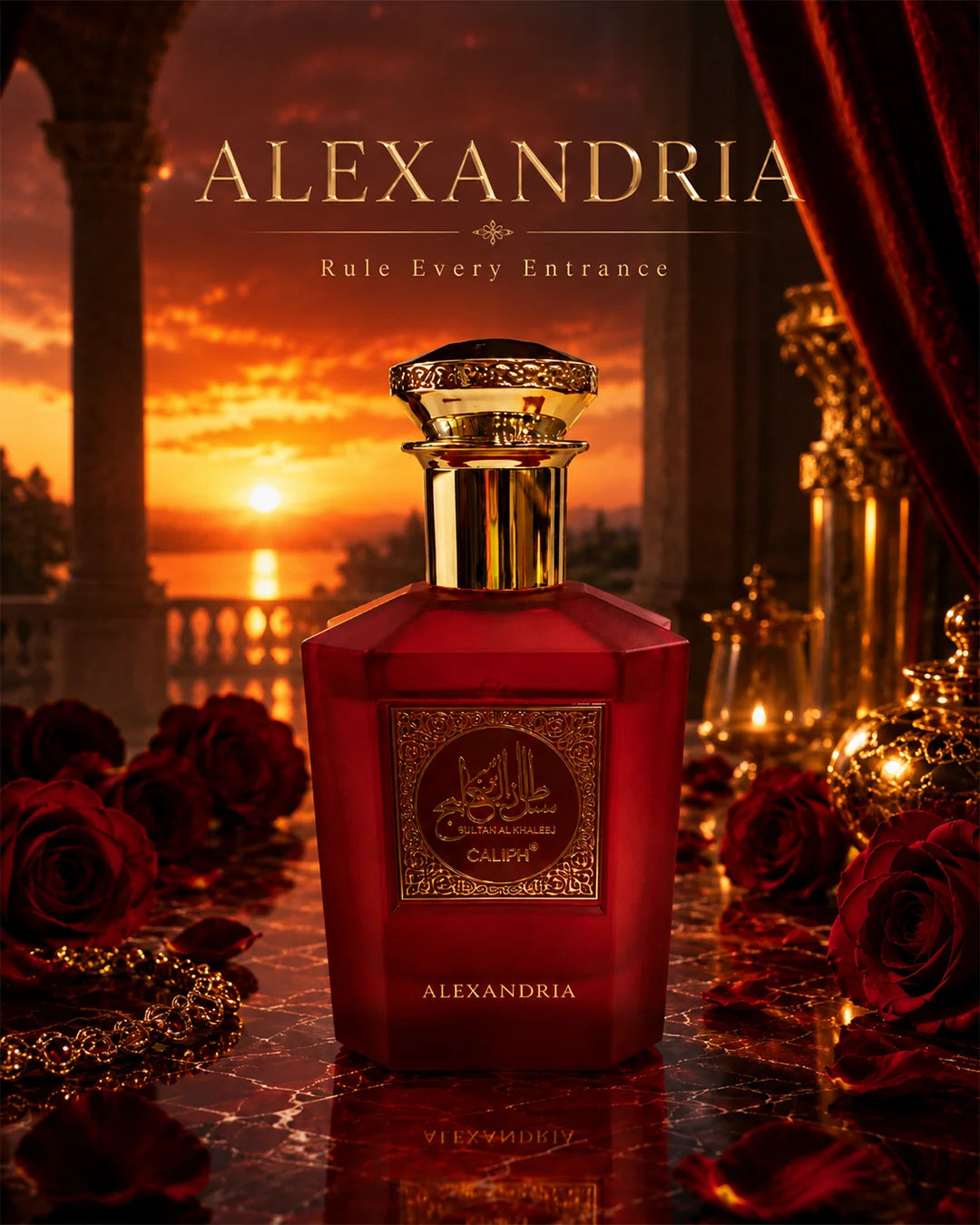 Sultan Al Khaleej Alexandria Perfume Bottle and Box – Eau de Parfum 100ml_1