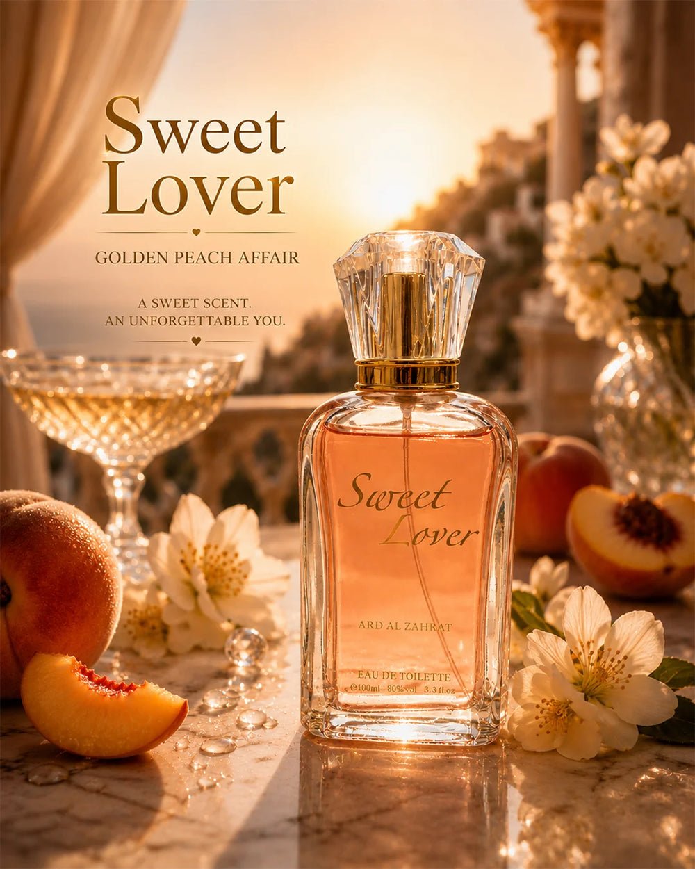 Sweet Lover Eau de Parfum – Floral Fruity Women’s Perfume – 100ml_1