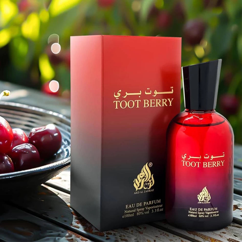 Toot Berry Eau de Parfum – Fruity Sweet Perfume – 100ml red bottle