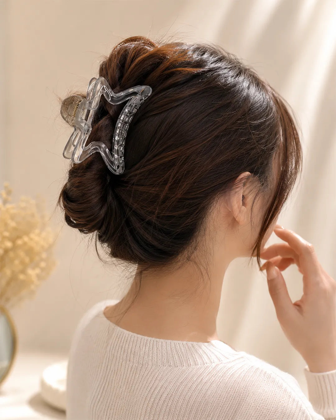 Star Hair Claw Clip Set – 3pcs – 9cm
