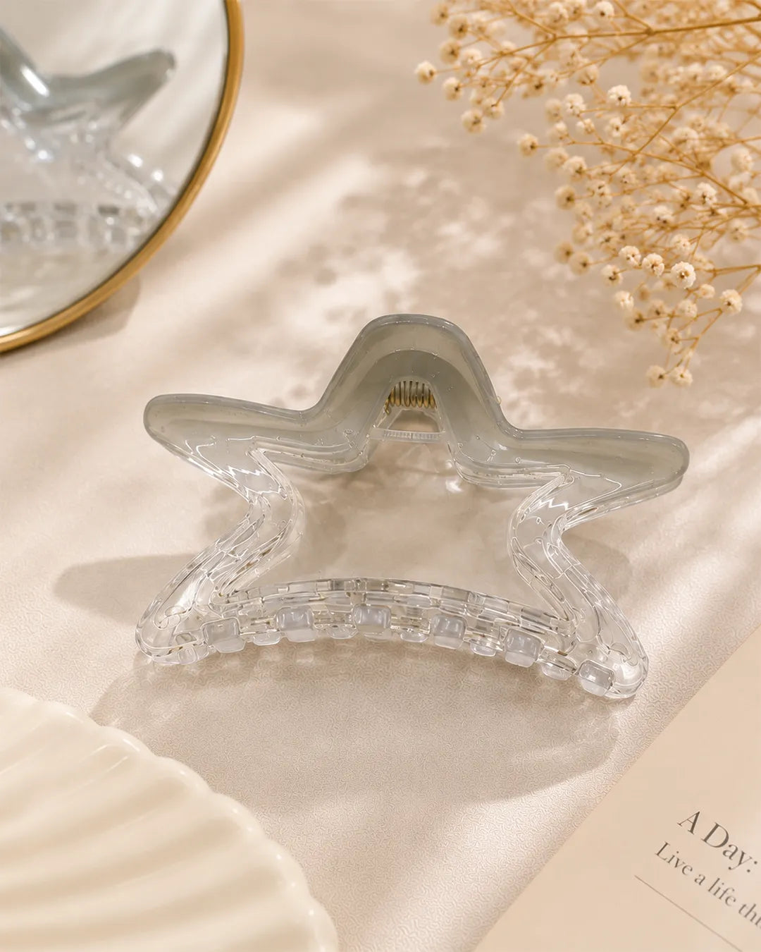 Star Hair Claw Clip Set – 3pcs – 9cm