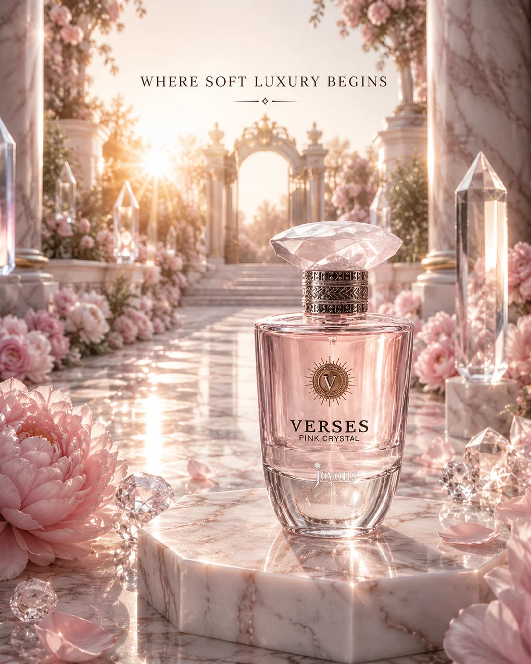 Verses Pink Crystal Perfume – Eau de Parfum 100ml